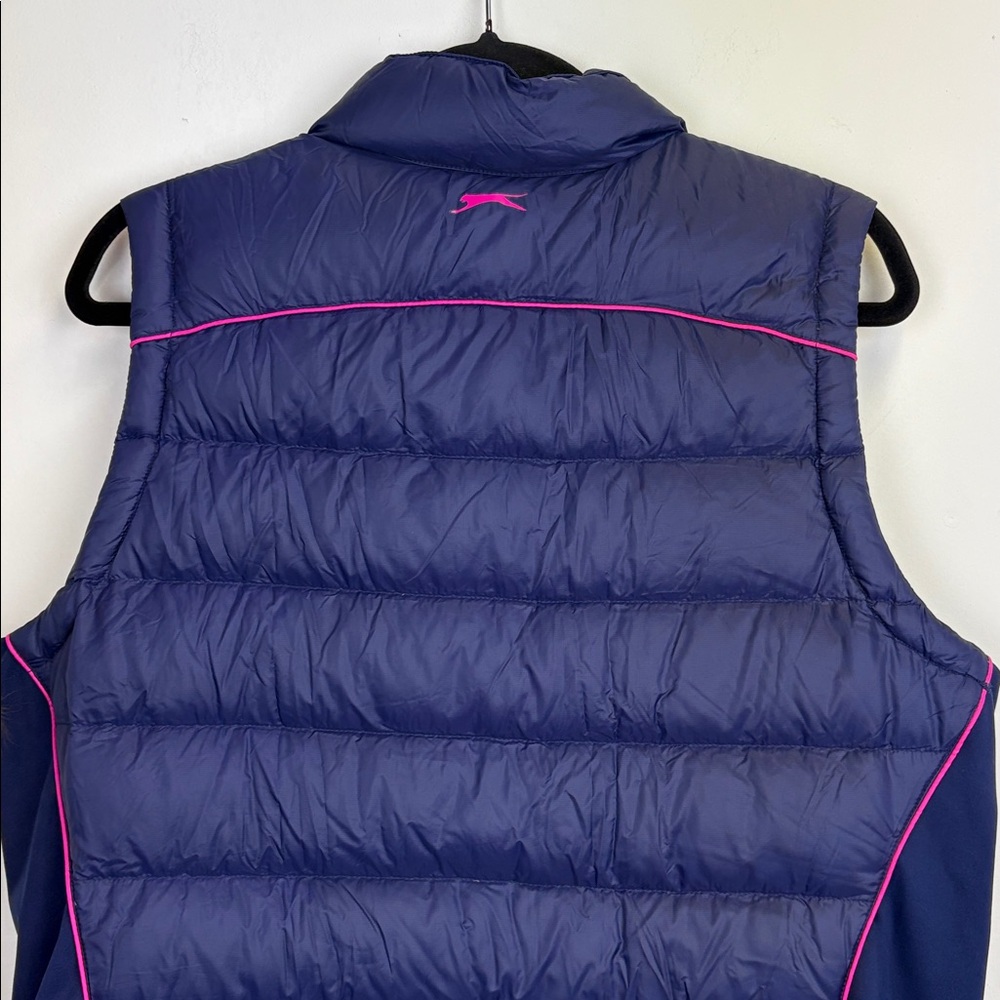 Slazenger Down Fill Tech Nightfall Purple Vest Women's Size XL - Picture 8 of 9